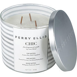 Perry Ellis Chic by Perry Ellis SCENTED CANDLE 14.5 OZ for UNISEX