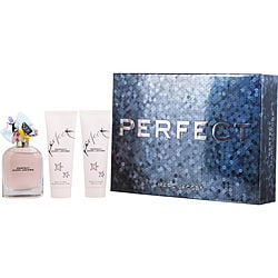 Marc Jacobs Perfect by Marc Jacobs EDP SPRAY 3.4 OZ & BODY LOTION 2.5 OZ & SHOWER GEL 2.5 OZ for WOMEN