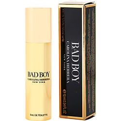 Ch Bad Boy by Carolina Herrera EDT TRAVEL SPRAY 0.34 OZ MINI for MEN