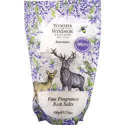 Woods Of Windsor Lavender by Woods of Windsor BATH SALTS 16.8 OZ for WOMEN