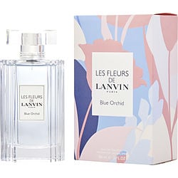 Les Fleurs De Lanvin Blue Orchid by Lanvin EDT SPRAY 3 OZ for WOMEN