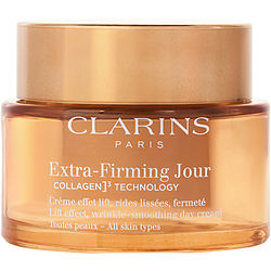 Clarins by Clarins Extra-Firming Jour Cream [Collagen]³ Technology Refillable - Dry Skin -50ml/1.7OZ for WOMEN