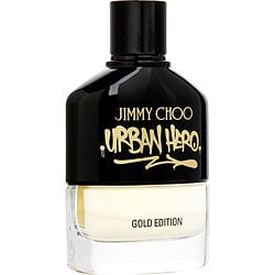 Jimmy Choo Urban Hero Gold Edition by Jimmy Choo EAU DE PARFUM SPRAY 3.3 OZ *TESTER for MEN