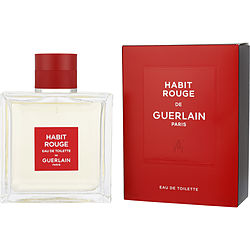 Habit Rouge by Guerlain EDT SPRAY 3.3 OZ (NEW PACKAGING) for MEN