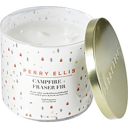 Perry Ellis Campfire & Fraser by Perry Ellis CANDLE 14.5 OZ