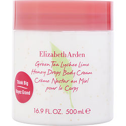 Green Tea Lychee Lime by Elizabeth Arden HONEY DROPS BODY CREAM 16.9 OZ for WOMEN