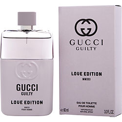 Gucci Guilty Love Edition by Gucci EDT SPRAY 3 OZ (MMXXI BOTTLE) for MEN