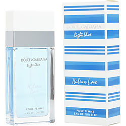 D & G Light Blue Italian Love by Dolce & Gabbana EDT SPRAY 1.7 OZ for WOMEN