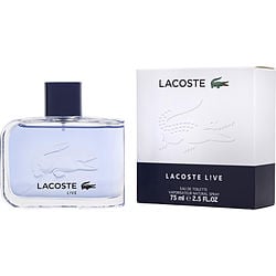 Lacoste Live by Lacoste EDT SPRAY 2.5 OZ for MEN