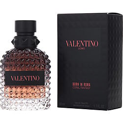 Valentino Uomo Born In Roma Coral Fantasy Men's Coral Valentino Uomo Born In Roma Fantasy By Valentino Edt Spray 1.7 Oz For product image
