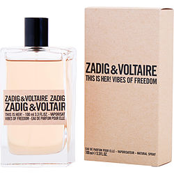 Zadig & Voltaire This Is Her! Vibes Of Freedom by Zadig & Voltaire EAU DE PARFUM SPRAY 3.4 OZ for WOMEN