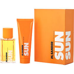 Jil Sander Sun by Jil Sander EAU DE PARFUM SPRAY 2.5 OZ &amp; SHOWER GEL 2.5 OZ for WOMEN