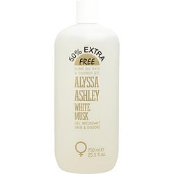 Alyssa Ashley White Musk by Alyssa Ashley BATH & SHOWER GEL 25 OZ for WOMEN