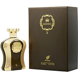 Afnan Highness X Brown by Afnan Perfumes EAU DE PARFUM SPRAY 3.4 OZ for MEN
