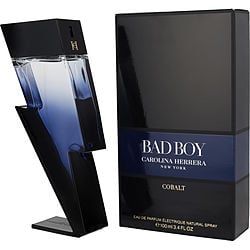 Ch Bad Boy Cobalt by Carolina Herrera EAU DE PARFUM ELECTRIQUE SPRAY 3.4 OZ for MEN