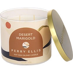 Perry Ellis Desert Marigold by Perry Ellis SCENTED CANDLE 14.5 OZ for UNISEX