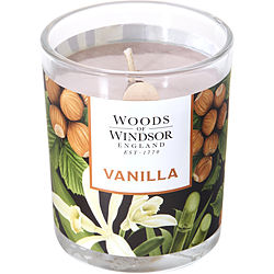 Woods Of Windsor Vanilla by Woods of Windsor SCENTED CANDLE 5 OZ for WOMEN