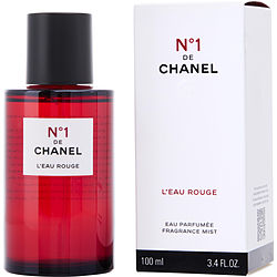 Chanel No.1 L'eau Rouge by Chanel FRAGRANCE MIST 3.4 OZ for WOMEN