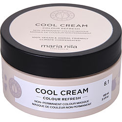 Maria Nila by Maria Nila COLOUR REFRESH NON-PERMANENT COLOUR MASK - COOL CREAM 3.4 OZ for UNISEX Maria Nila by Maria Nila COLOUR REFRESH NON-PERMANENT COLOUR MASK - COOL CREAM 3.4 OZ for UNISEX