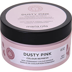 Maria Nila by Maria Nila COLOUR REFRESH NON-PERMANENT COLOUR MASK - DUSTY PINK 3.4 OZ for UNISEX Maria Nila by Maria Nila COLOUR REFRESH NON-PERMANENT COLOUR MASK - DUSTY PINK 3.4 OZ for UNISEX