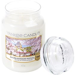 Yankee Candle by Yankee Candle SAKURA BLOSSOM FESTIVAL SCENTED LARGE JAR 22 OZ for UNISEX