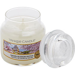 Yankee Candle by Yankee Candle SAKURA BLOSSOM FESTIVAL SCENTED SMALL JAR 3.6 OZ for UNISEX