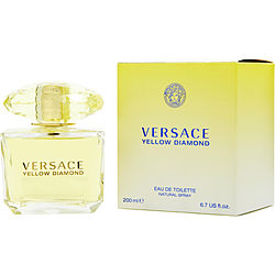 سعر ومواصفات Versace Yellow Diamond by Gianni Versace EDT SPRAY 6.7 OZ (NEW PACKAGING) for WOMEN من متجر FragranceNet.com