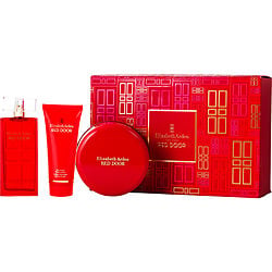 Red Door by Elizabeth Arden EDT SPRAY 3.3 OZ & BODY LOTION 3.3 OZ & BODY POWDER 2.6 OZ for WOMEN