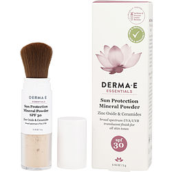 Derma E by Derma E Sun Protection Brush on Mineral Powder SPF30 -4g/0.14OZ for WOMEN