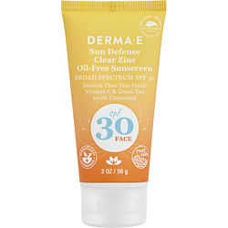 Derma E by Derma E Natural Mineral Oil-Free Sunscreen SPF 30 - Vitamin E & Green Tea -56g/2OZ for WOMEN