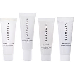 Image of Cosmedix by CosMedix Sensitive Skin 4-Piece Essentials Kit: Benefit Clean + C.P.R. + Rescue + Hydrate+ -4x15ml/0.5OZ for WOMEN