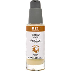 Image of Ren by Ren Glow and Protect Serum -30ml/1OZ for WOMEN
