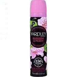 Yardley Cherry Blossom & Peach by Yardley BODY SPRAY 2.5 OZ for WOMEN