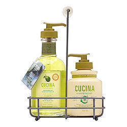 Fruits & Passion Cucina Lime Zest & Cypress by Fruits & Passion HAND SOAP 6.7 OZ & HAND CREAM 5 OZ for UNISEX