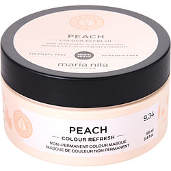 Maria Nila by Maria Nila COLOUR REFRESH NON-PERMANENT COLOUR MASK - PEACH 3.4 OZ for UNISEX Maria Nila by Maria Nila COLOUR REFRESH NON-PERMANENT COLOUR MASK - PEACH 3.4 OZ for UNISEX
