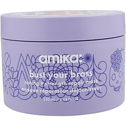 Amika by Amika BUST YOUR BRASS INTENSE REPAIR MASK 8.5 OZ for UNISEX