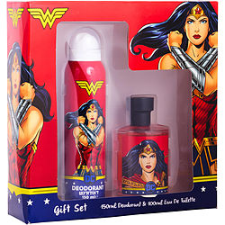 Wonder Woman by Marmol & Son EDT SPRAY 3.4 OZ & DEODORANT SPRAY 5 OZ for WOMEN