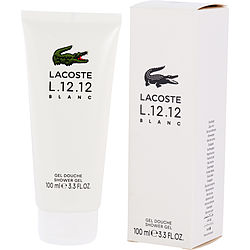 Lacoste L.12.12 Blanc by Lacoste SHOWER GEL 3.3 OZ for MEN