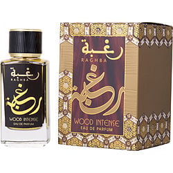 Lattafa Raghba Wood Intense by Lattafa EAU DE PARFUM SPRAY 3.4 OZ for UNISEX