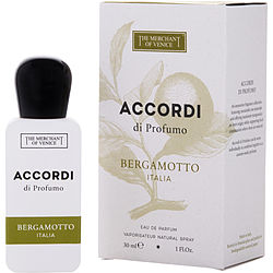 Merchant Of Venice Accordi Di Profumo Bergamotto Italia by Merchant of Venice EAU DE PARFUM SPRAY 1 OZ for UNISEX Merchant Of Venice Accordi Di Profumo Bergamotto Italia by Merchant of Venice EAU DE PARFUM SPRAY 1 OZ for UNISEX
