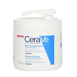 Cerave by CeraVe Moisturising Cream For Dry to Very Dry Skin (With Pump) -454g/16OZ for WOMEN