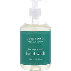 Deep Steep by Deep Steep Tea Tree & Mint Hand Wash -520ml/17.6OZ for UNISEX