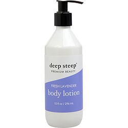 Deep Steep by Deep Steep Fresh Lavender Body Lotion -300ml/10OZ for UNISEX