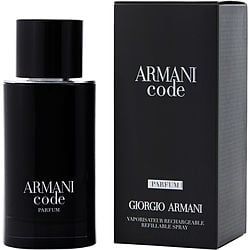 Armani Code by Giorgio Armani PARFUM SPRAY REFILLABLE 2.5 OZ for MEN