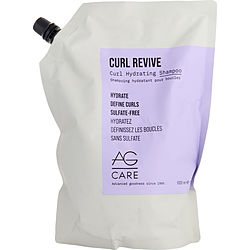 Ag Hair Care by AG Hair Care CURL REVIVE SULFATE-FREE HYDRATING SHAMPOO (NEW PACKAGING) 33.8 OZ for UNISEX