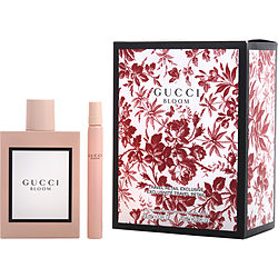 Gucci Bloom by Gucci EAU DE PARFUM SPRAY 3.3 OZ & EAU DE PARFUM SPRAY 0.33 OZ MINI for WOMEN