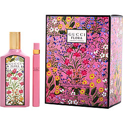 Gucci Flora Gorgeous Gardenia by Gucci EAU DE PARFUM SPRAY 3.3 OZ & EAU DE PARFUM SPRAY 0.33 OZ MINI for WOMEN