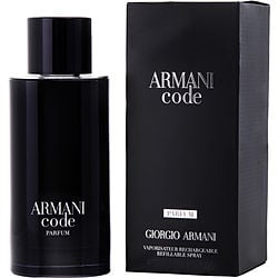 Armani Code by Giorgio Armani PARFUM SPRAY REFILLABLE 4.2 OZ for MEN