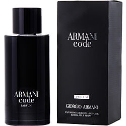 Armani Code by Giorgio Armani PARFUM SPRAY REFILLABLE 4.2 OZ for MEN