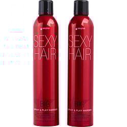 سعر ومواصفات Sexy Hair by Sexy Hair Concepts BIG SEXY HAIR SPRAY AND PLAY HARDER VOLUMIZING HAIR SPRAY 10 OZ (2 PACK) for UNISEX من متجر FragranceNet.com